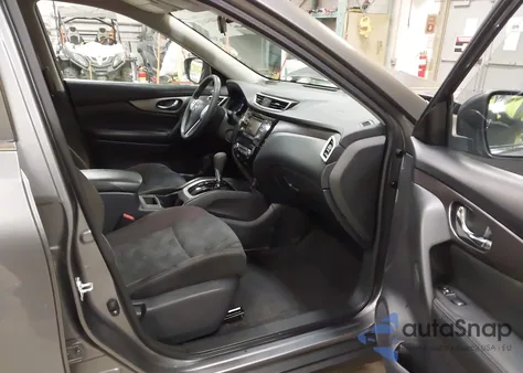 2015 Nissan Rogue Sv из США, поврежденный, VIN KNMAT2MV6FP533452